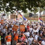 1000 lao động bị sa thải vì xuống phố biểu tình chống vắc xin ở Sydney
