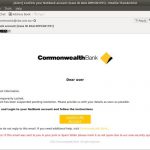 Úc: Khách hàng của Commonwealth Bank nhận cảnh báo về hành vi lừa đảo qua email
