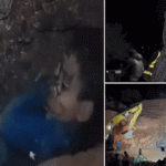 Hình ảnh thoi thóp của cậu bé rơi xuống giếng sâu 30m khiến nhiều người xót xa