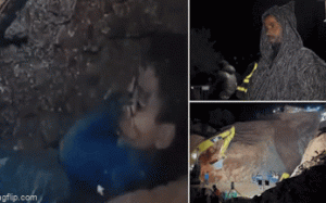 Hình ảnh thoi thóp của cậu bé rơi xuống giếng sâu 30m khiến nhiều người xót xa