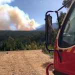 Cháy rừng ở miền bắc Tasmania