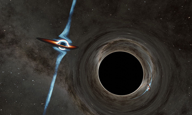 Hai hố đen trong vũ trụ được phát hiện đang lao vào nhau