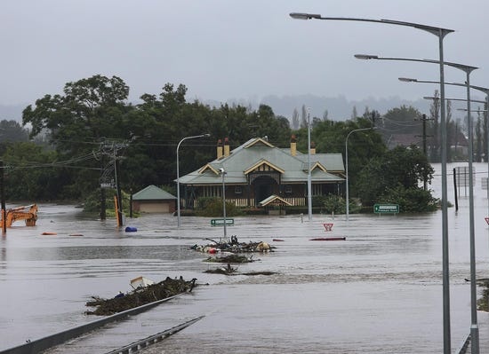 Phí bảo hiểm gia đình tăng 10% sau lũ lụt ở Úc