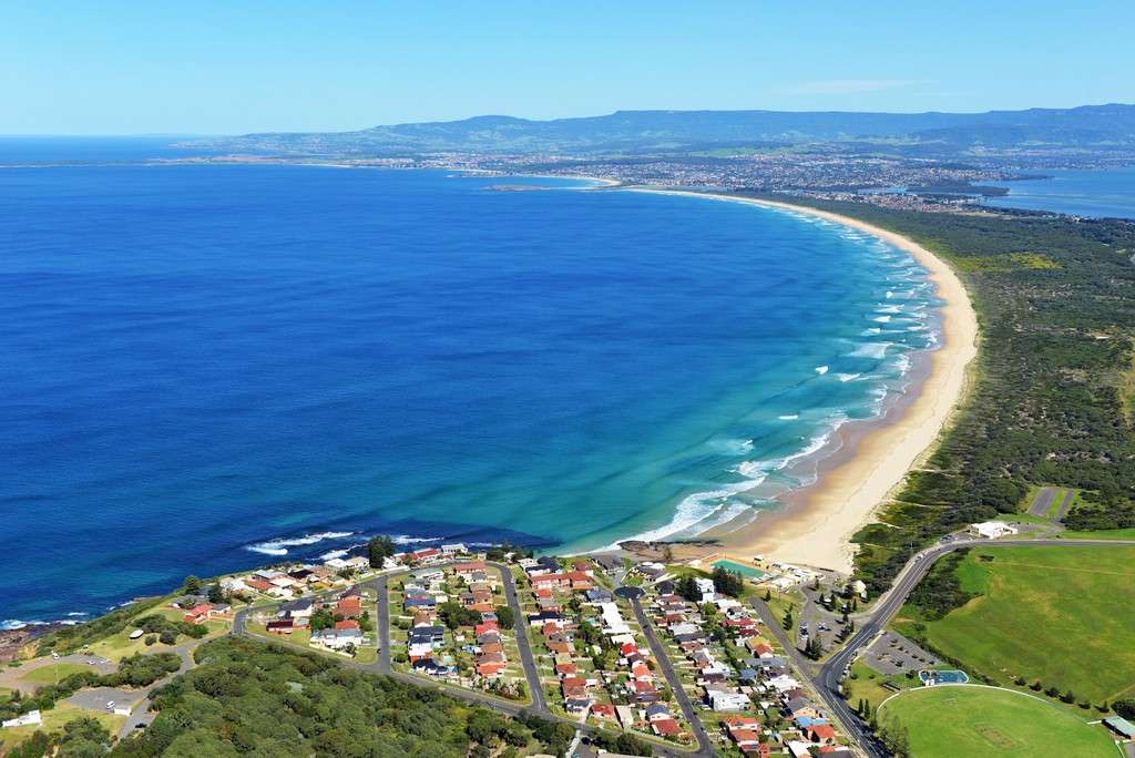 Wollongong có những bãi biển đẹp tuyệt vời